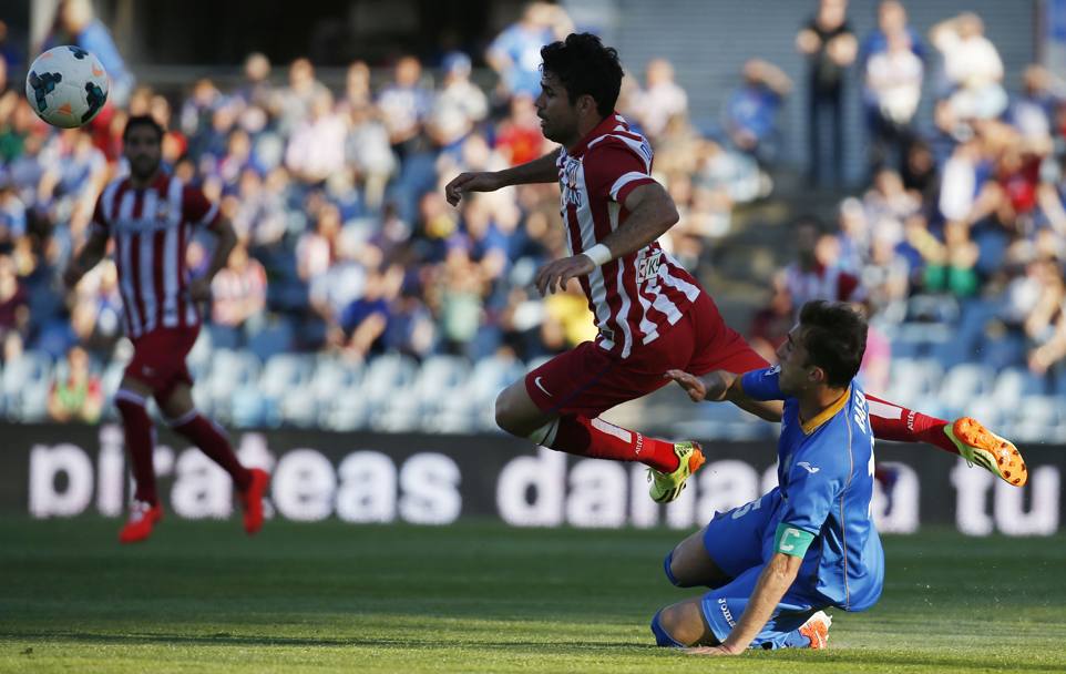 Rientrato dal primo minuto, Costa  stato protagonista nello 0-2 finale. Reuters